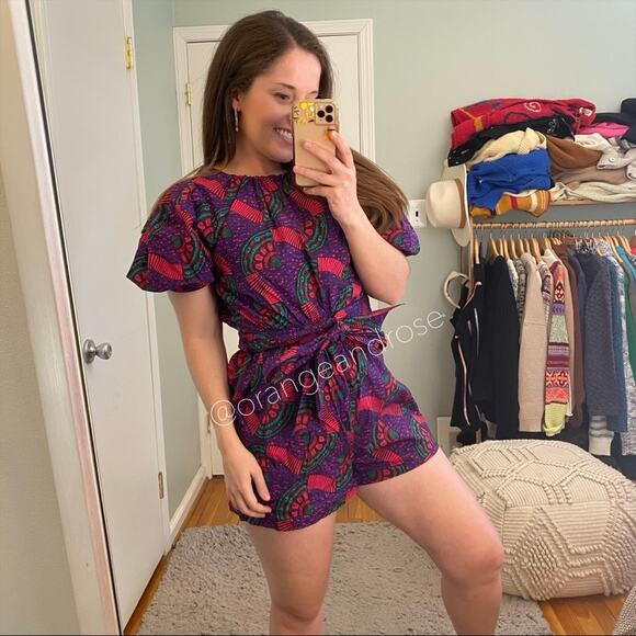 Ulla Johnson Ikat Romper - Picture 2 of 16